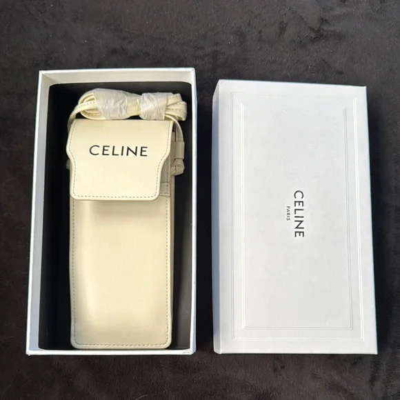 Sunglasses or phone holder crossbody bagNew without tagColor: Cream